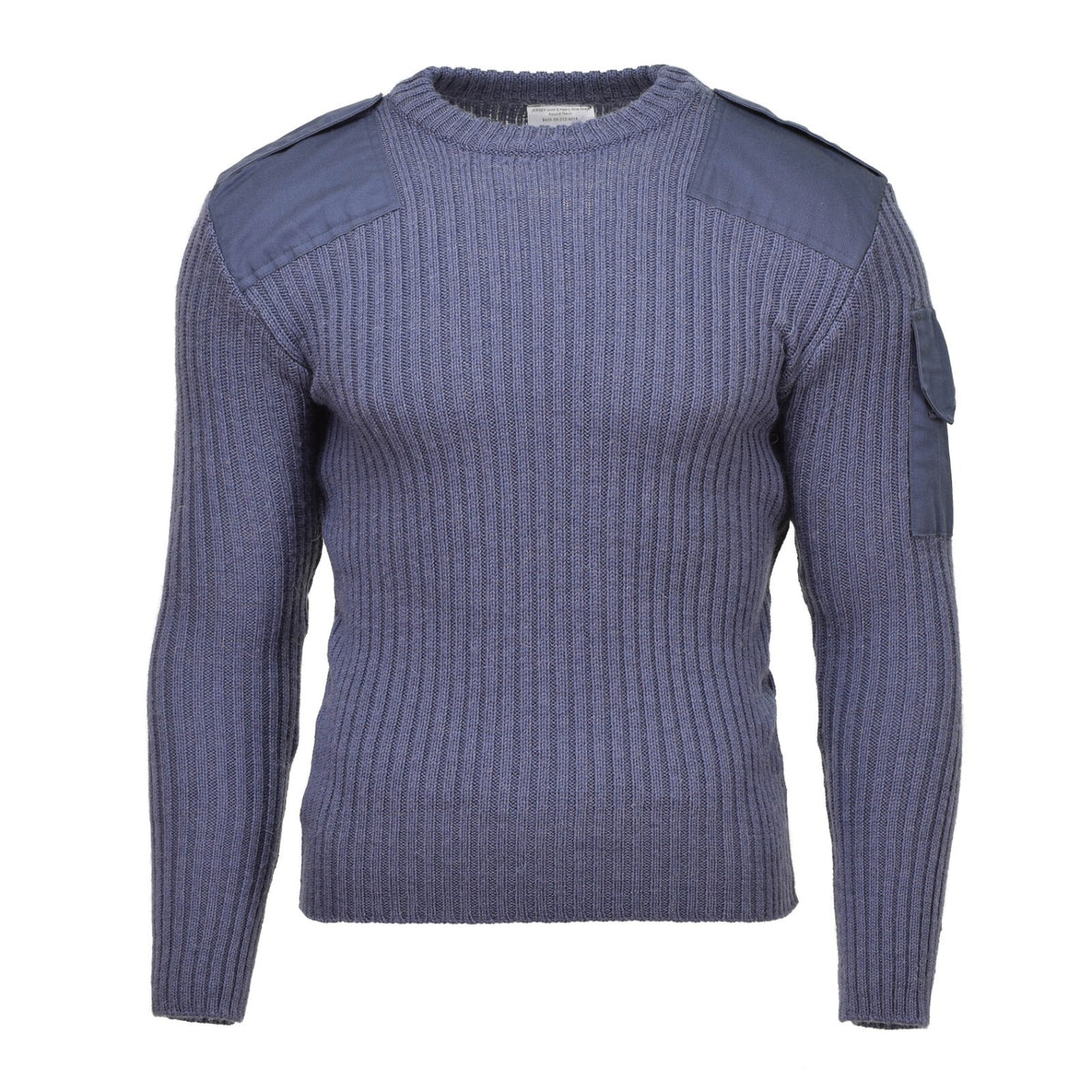 Blue-Grey British Commando Woolie Pullies