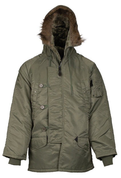 US OD N3B PARKA