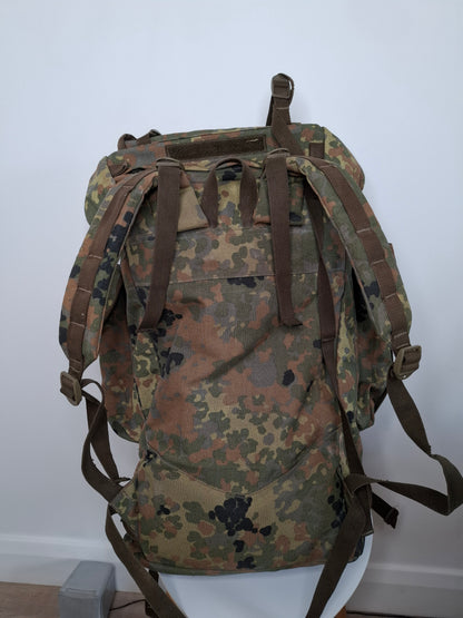 German Flecktarn Rucksack - 90L